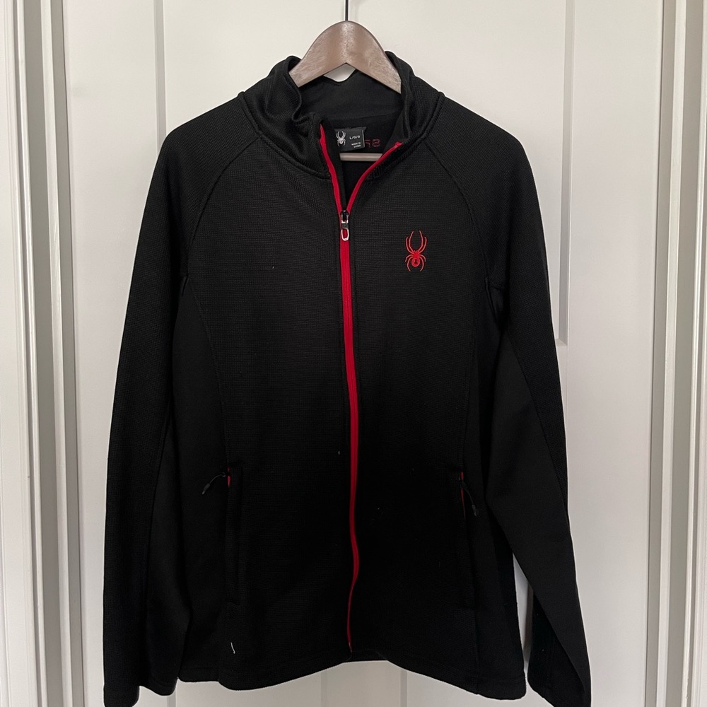 Spyder men’s large sweater zip up